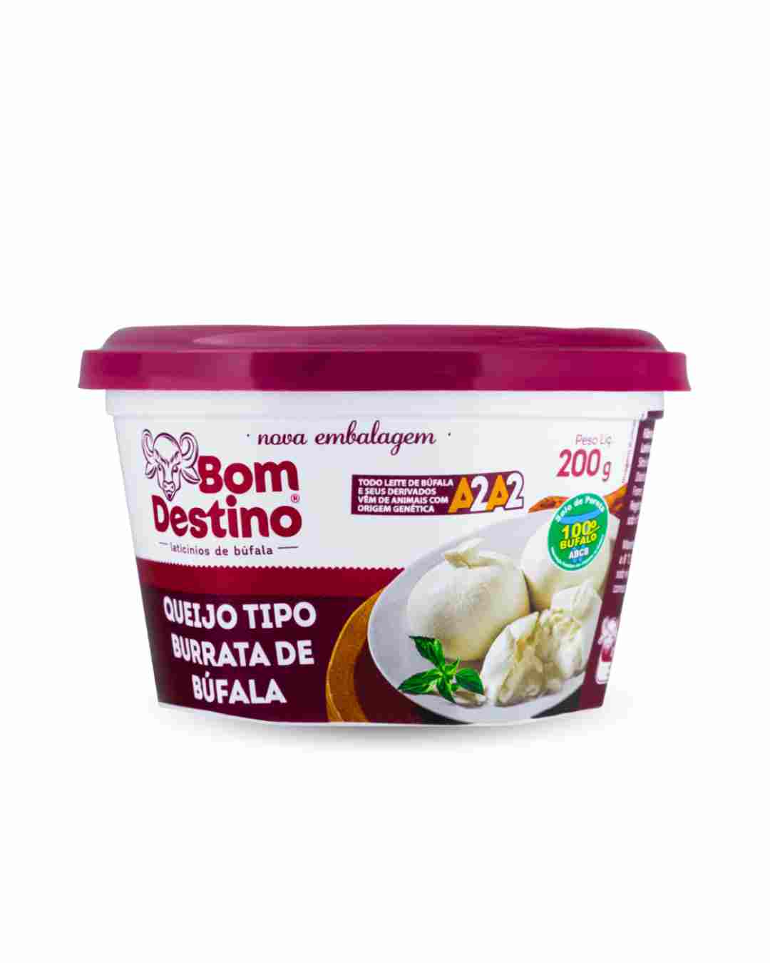 Burrata Bom Destino Forneável 200g